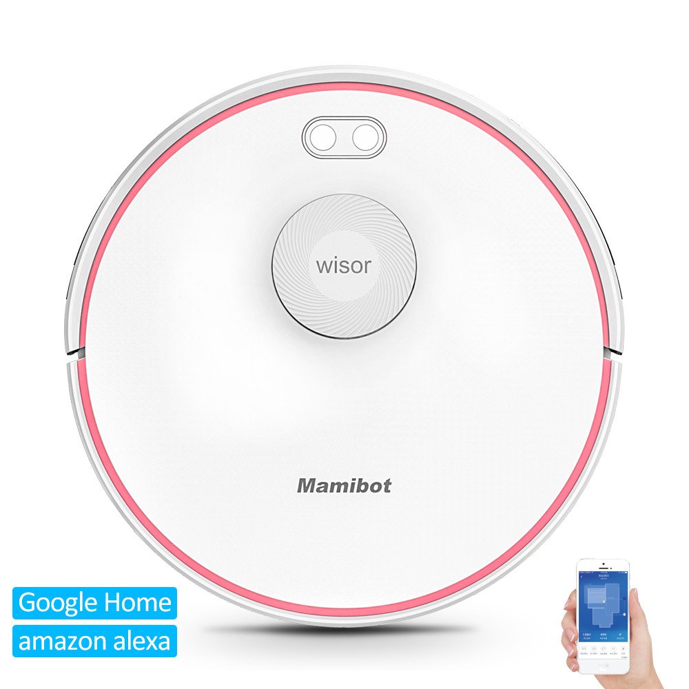 Mamibot ExVac880-White Robot Vacuum Cleaner